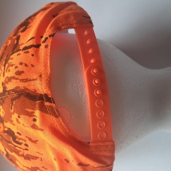 Snap Back Hat Adjustable Timber Producers Assoc. of Michigan & Wisconsin Orange - Picture 5 of 8